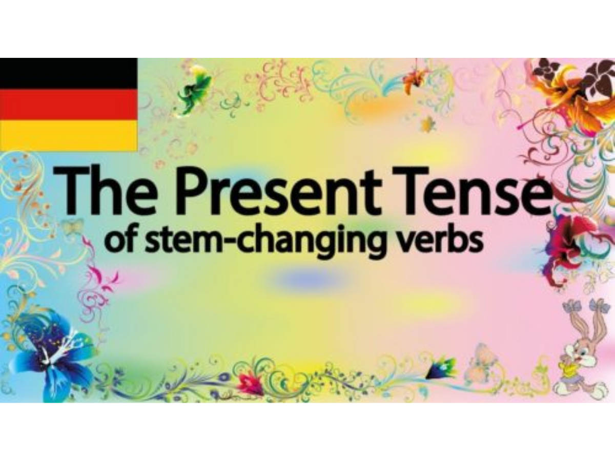 German Stem Changing Verbs | Deutsch Lernen