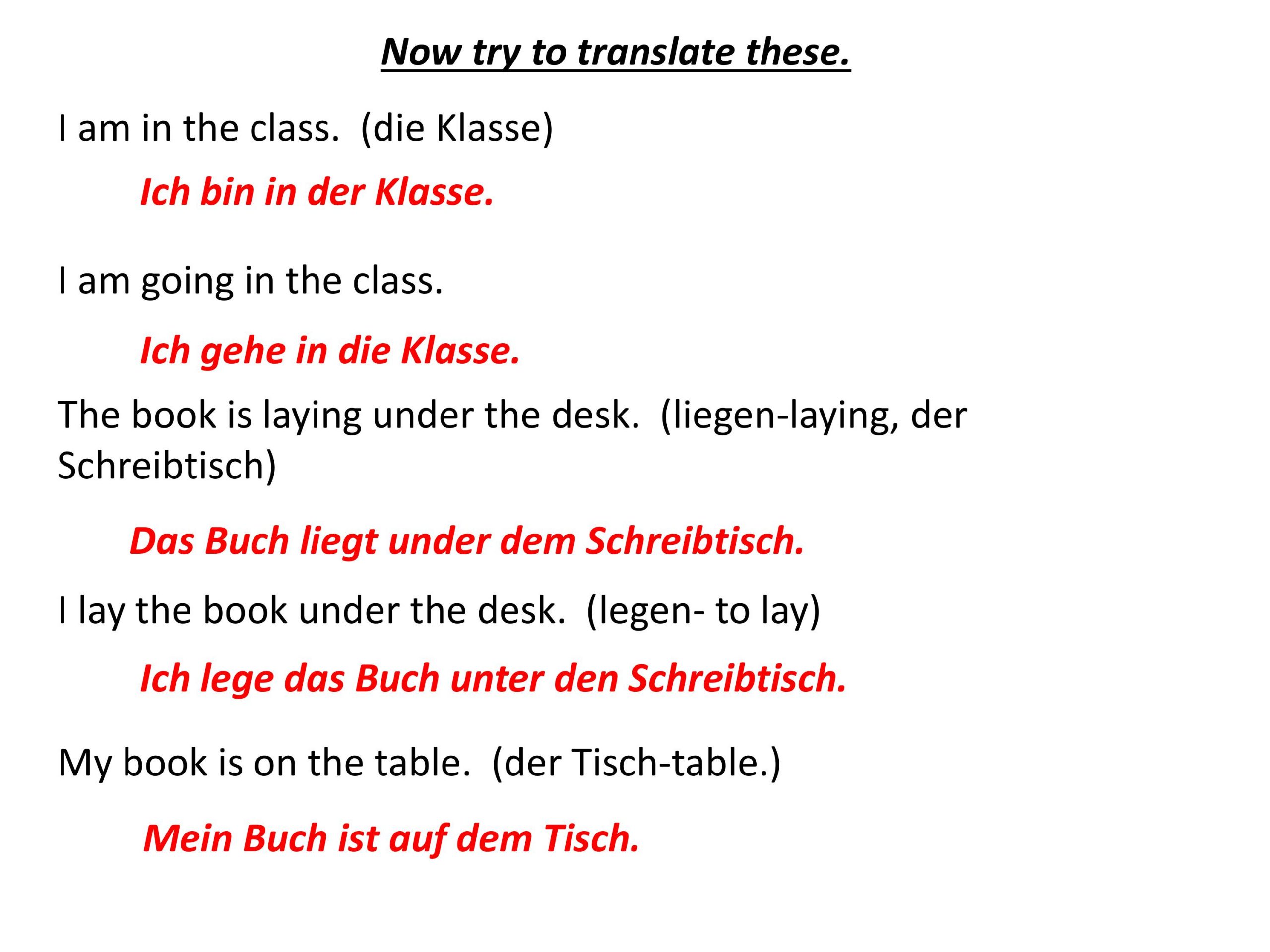 german grammar cases