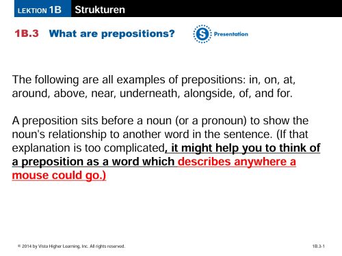 German Two-way-prepositions