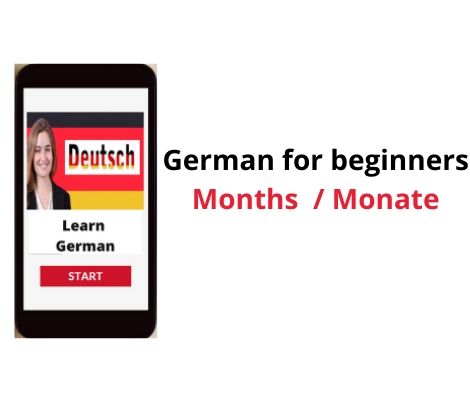 German for beginners - Months / Monate | Deutsch Lernen